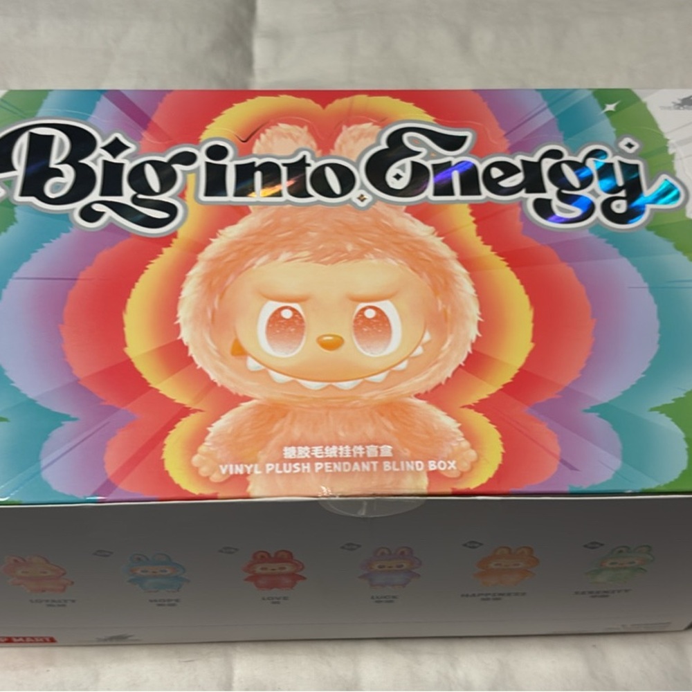 Big into Energy Plush Pendant Individual Blind Box